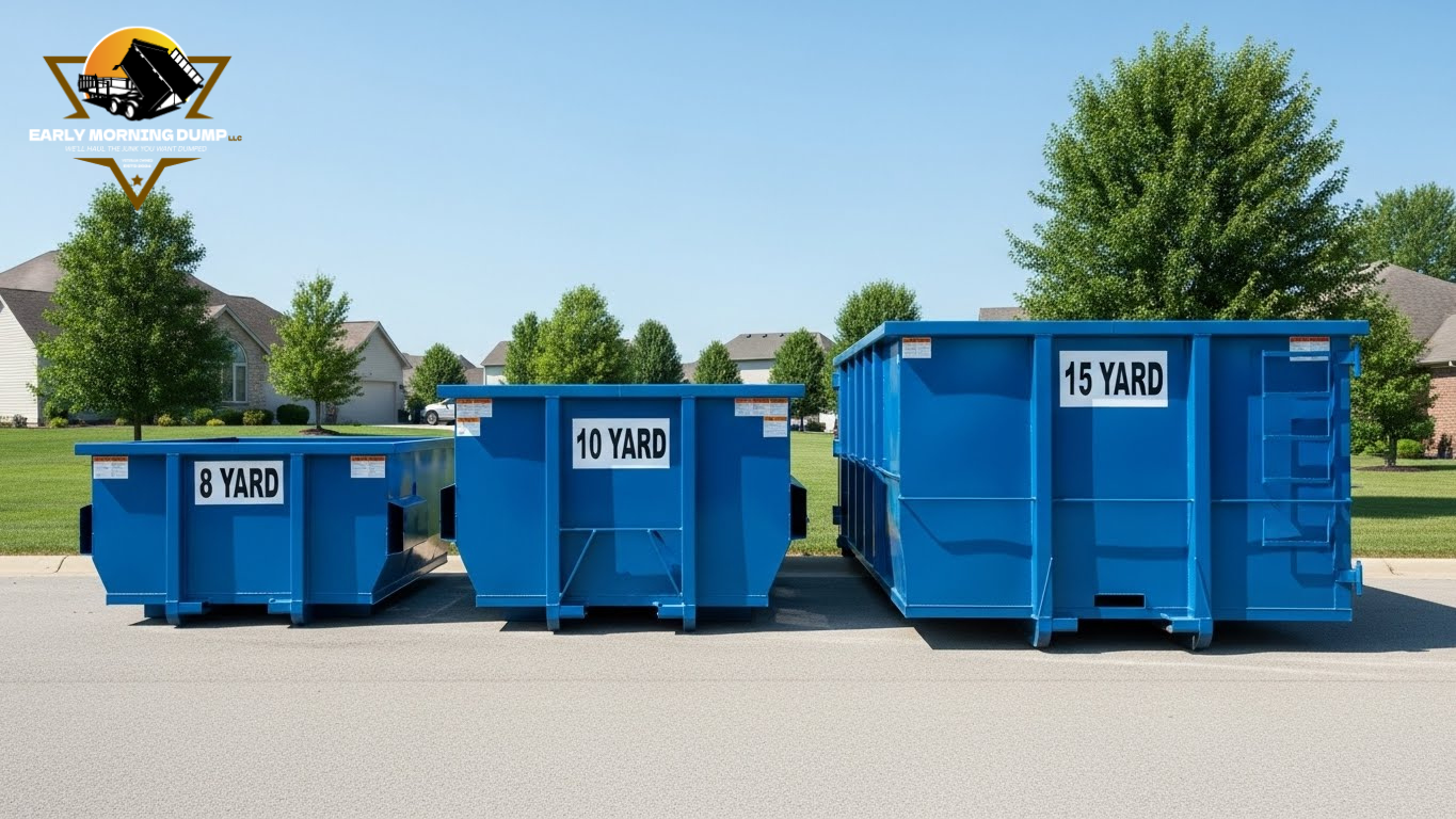 8, 10 & 15 Yard Dumpster Rental in Columbus, IN