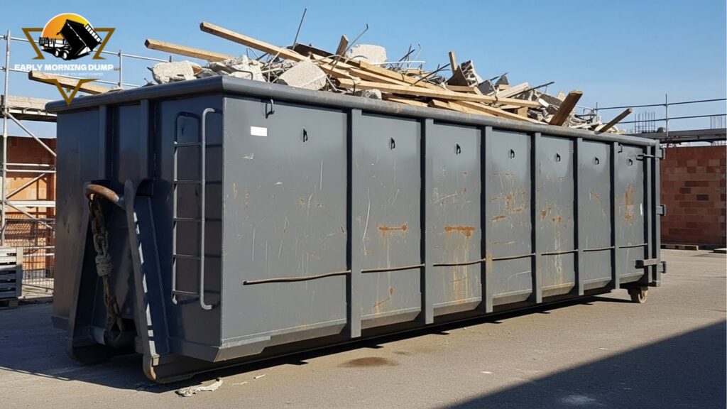 Roll-off dumpster for residential and construction waste removal