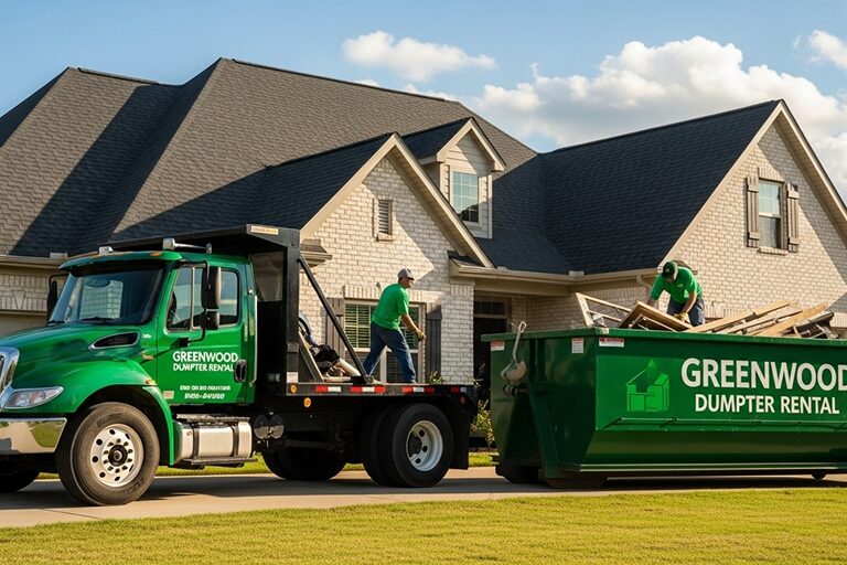 Dumpster rental in Greenwood IN for home cleanout