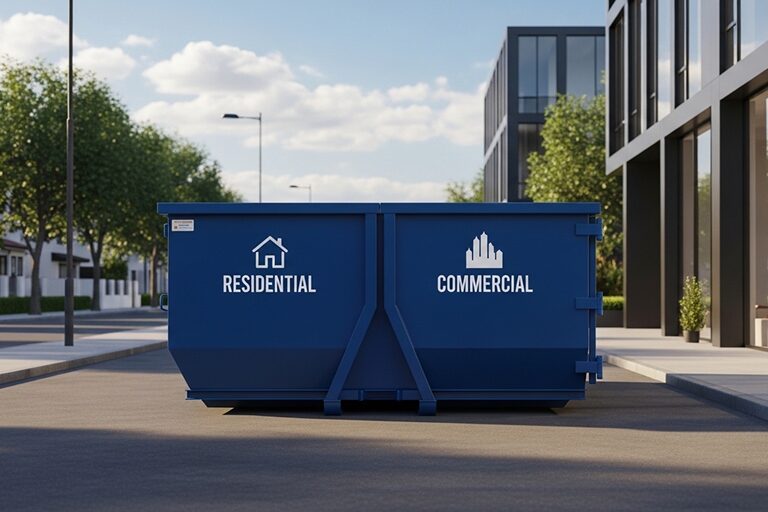 Dumpster pickup service