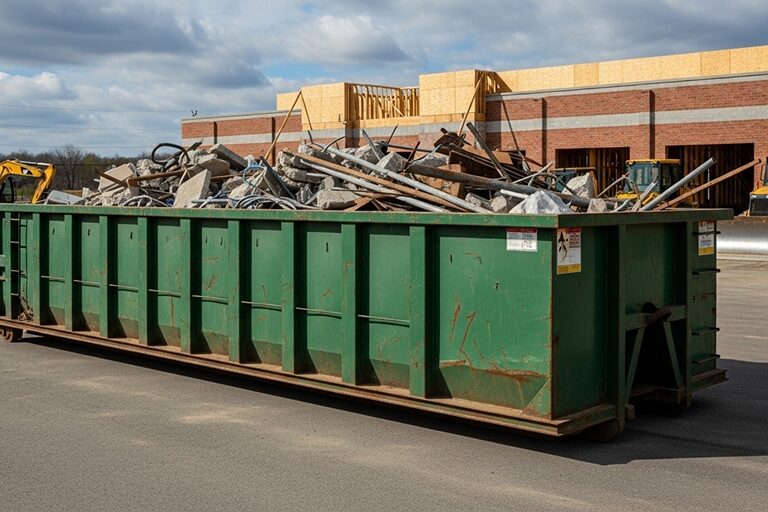 Expert construction dumpster rental in Plainfield IN for job site debris removal